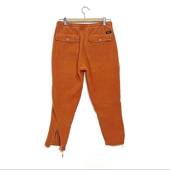 Huf | Orange Corduroy Pants - Picture 2 of 4